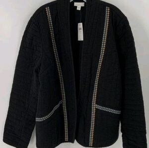 Black Quilted Women's Jacket